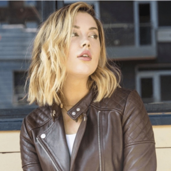 Bagatelle NYC🌻Quilted Leather Moto Jacket NWOT - Picture 6 of 16